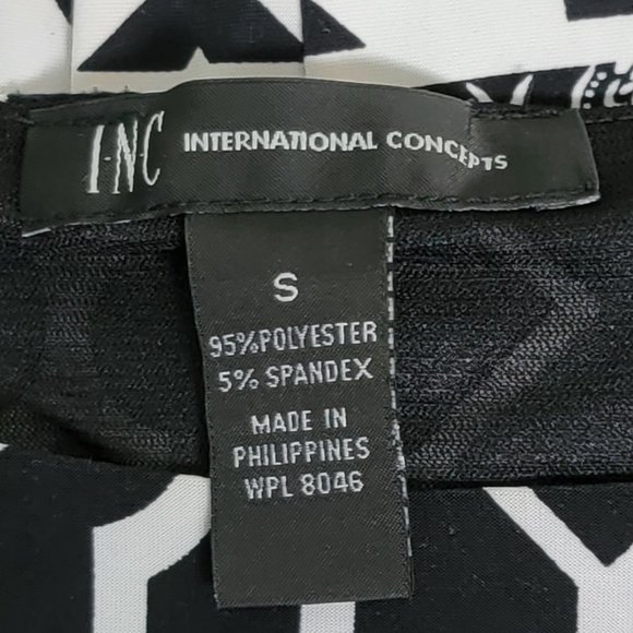 International Concepts Border Print Dress - S - Picture 5 of 5